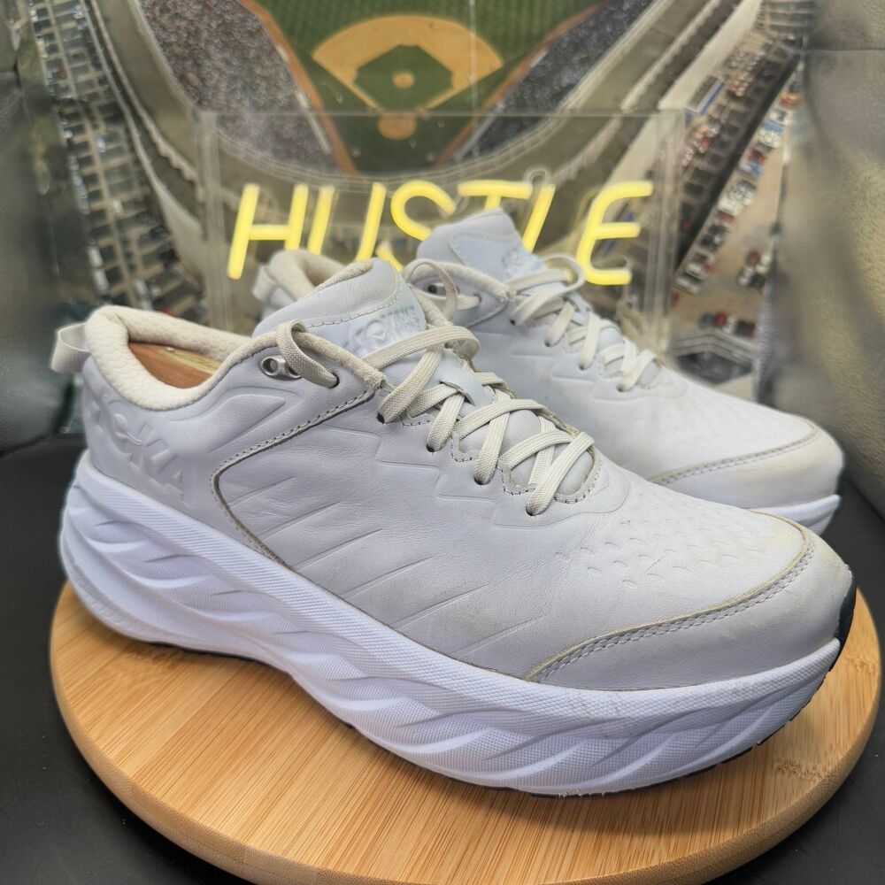 Hoka One One Bondi SR Frost White Women's Size 10